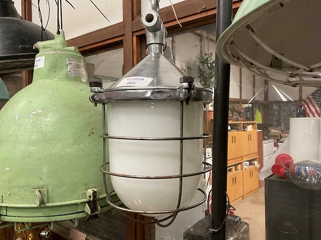 Vintage marine lamp - afbeelding 2 van  3