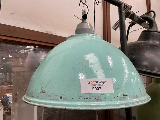 Vintage marine lamp - afbeelding 2 van  3