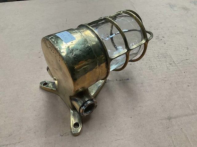 Vintage marine lamp - afbeelding 2 van  4