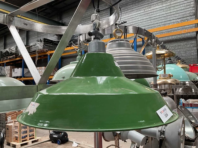 Vintage marine lamp - afbeelding 1 van  3