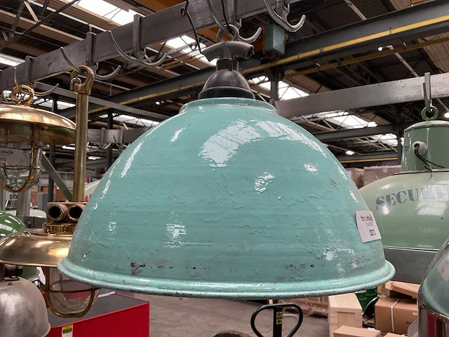 Vintage marine lamp - afbeelding 2 van  3