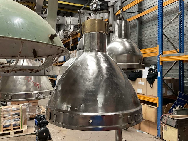 Vintage marine lamp - afbeelding 1 van  3