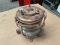 Vintage marine lamp - afbeelding 4 van  5
