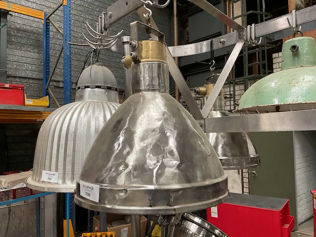 Vintage marine lamp - afbeelding 2 van  3