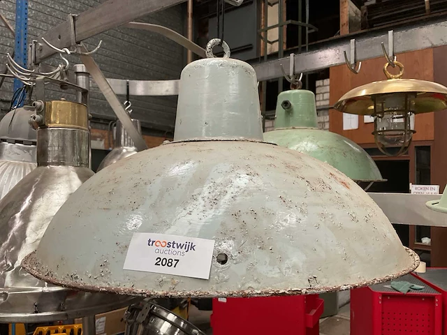Vintage marine lamp - afbeelding 2 van  3
