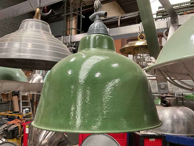 Vintage marine lamp - afbeelding 2 van  3