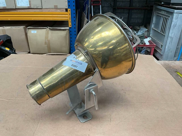 Vintage marine lamp - afbeelding 4 van  5