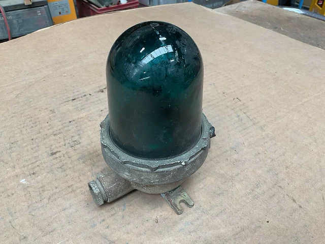 Vintage marine lamp - afbeelding 3 van  4