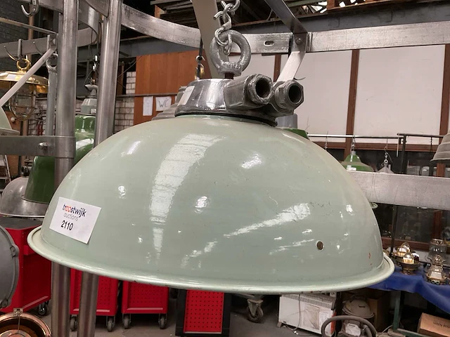 Vintage marine lamp - afbeelding 2 van  3