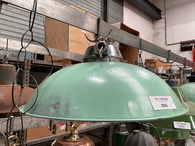 Vintage marine lamp - afbeelding 1 van  3