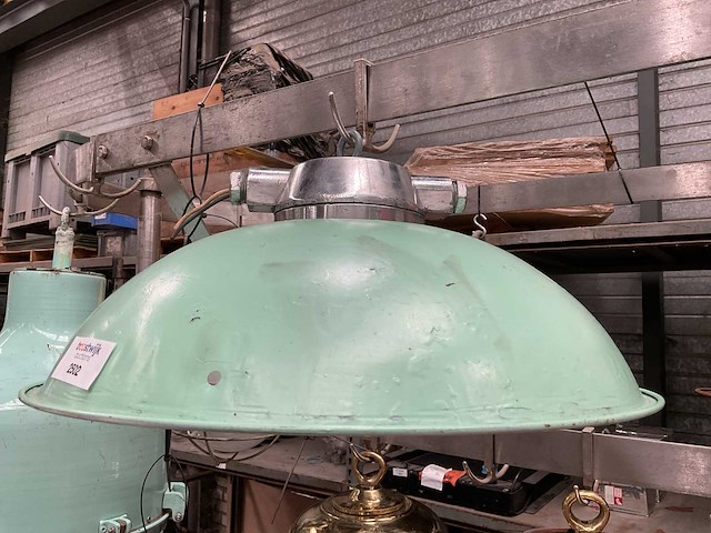 Vintage marine lamp - afbeelding 2 van  3