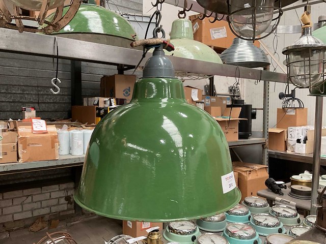 Vintage marine lamp - afbeelding 1 van  3