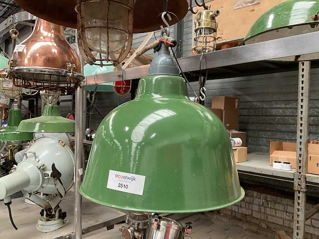 Vintage marine lamp - afbeelding 2 van  3