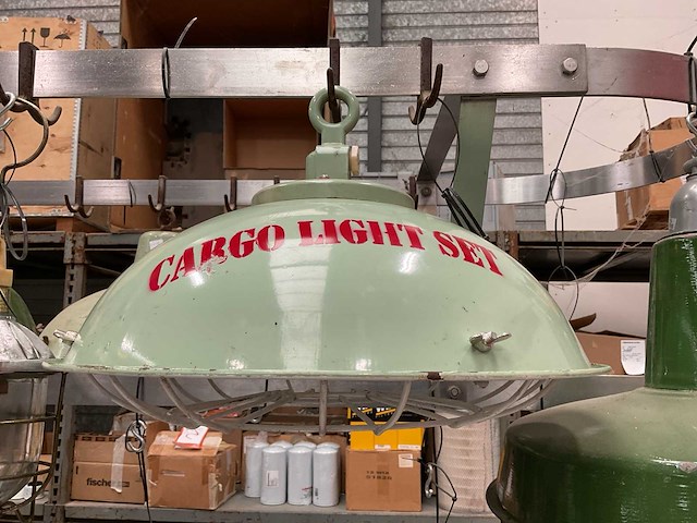 Vintage marine lamp - afbeelding 1 van  3