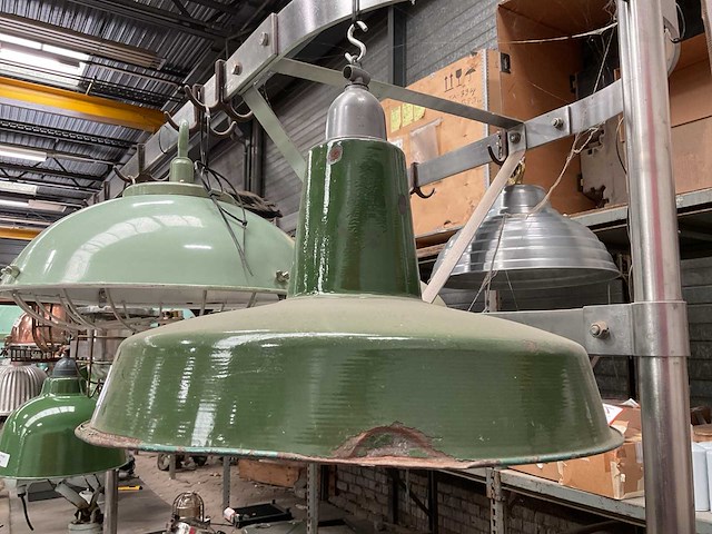 Vintage marine lamp - afbeelding 2 van  3