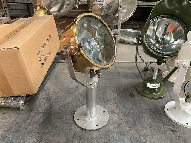Vintage marine lamp - afbeelding 1 van  4