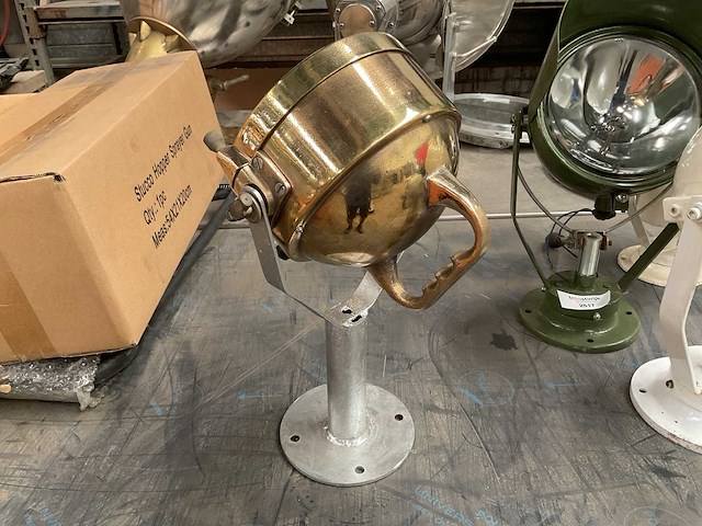 Vintage marine lamp - afbeelding 3 van  4