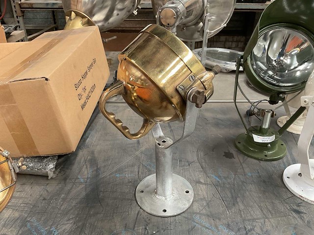 Vintage marine lamp - afbeelding 4 van  4