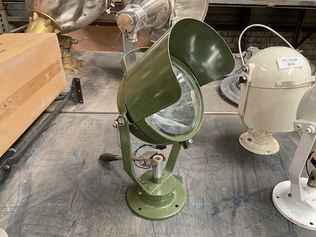 Vintage marine lamp - afbeelding 1 van  4