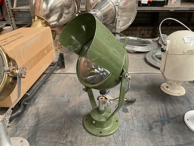 Vintage marine lamp - afbeelding 2 van  4