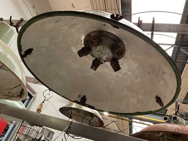 Vintage marine lamp - afbeelding 3 van  3