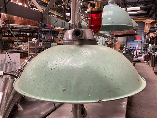 Vintage marine lamp - afbeelding 1 van  3