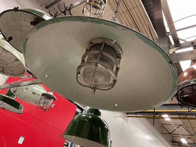 Vintage marine lamp - afbeelding 3 van  3