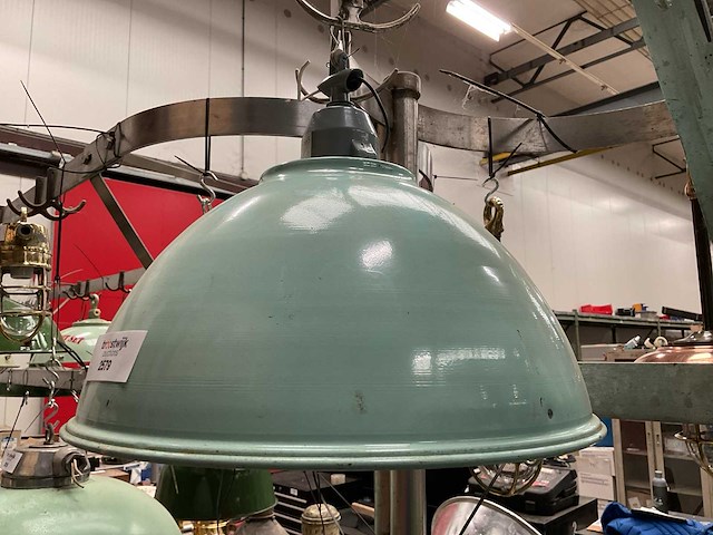 Vintage marine lamp - afbeelding 2 van  3