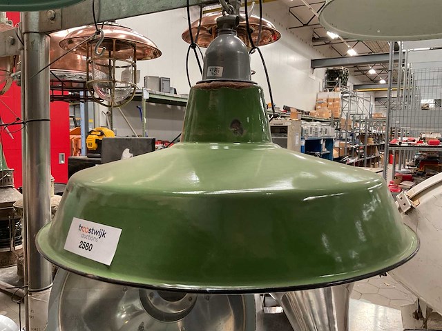 Vintage marine lamp - afbeelding 2 van  3