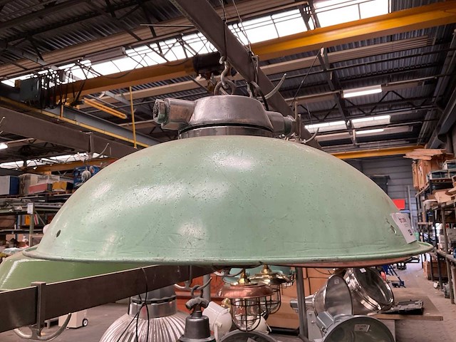 Vintage marine lamp - afbeelding 1 van  3