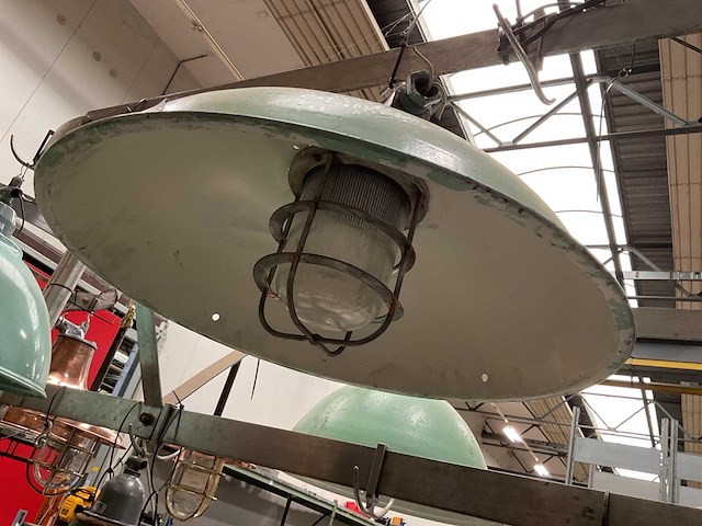 Vintage marine lamp - afbeelding 3 van  3