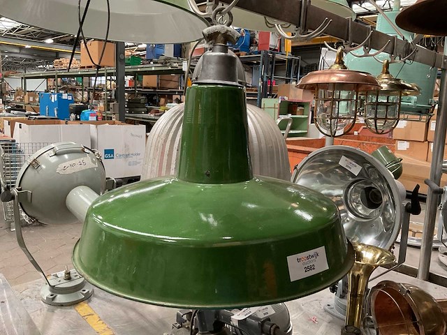 Vintage marine lamp - afbeelding 1 van  3