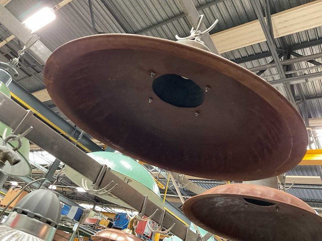 Vintage marine lamp - afbeelding 3 van  3