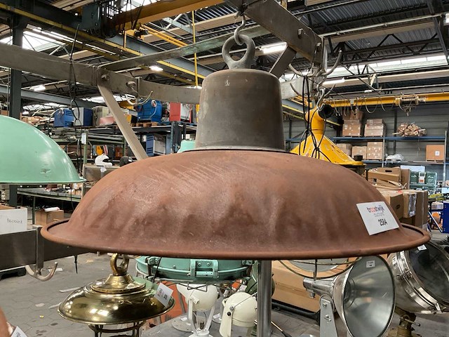 Vintage marine lamp - afbeelding 1 van  3