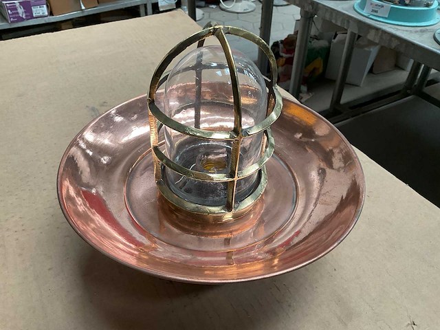 Vintage marine lamp - afbeelding 1 van  4