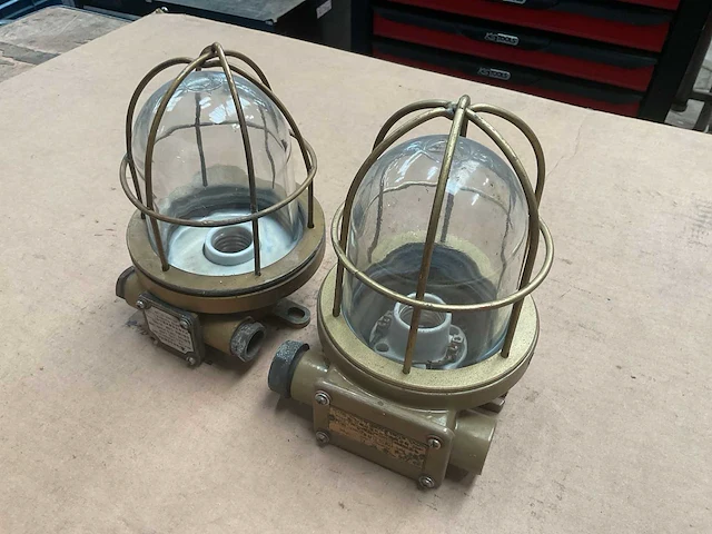 Vintage marine pendant light (2x) - afbeelding 2 van  4
