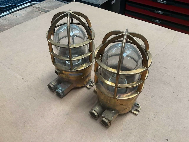 Vintage marine pendant light (2x) - afbeelding 2 van  4