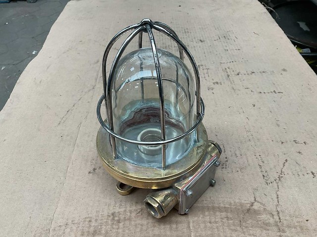 Vintage marine pendant light - afbeelding 3 van  4