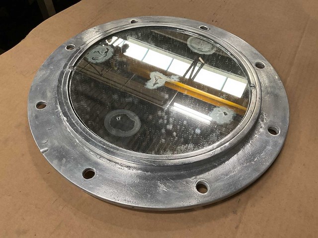 Vintage marine porthole spiegel - afbeelding 2 van  2
