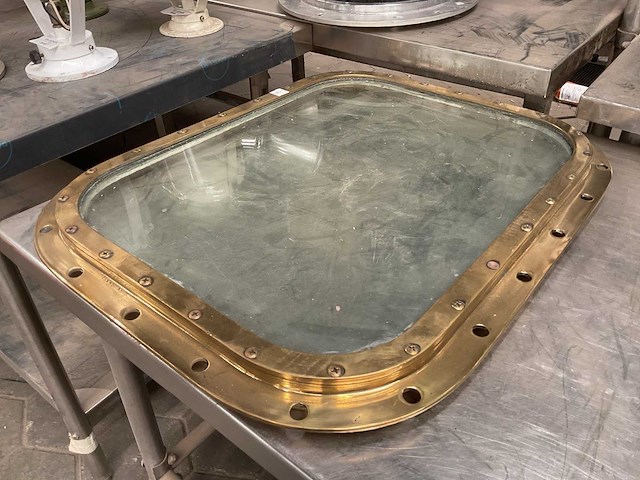 Vintage marine porthole - afbeelding 3 van  4