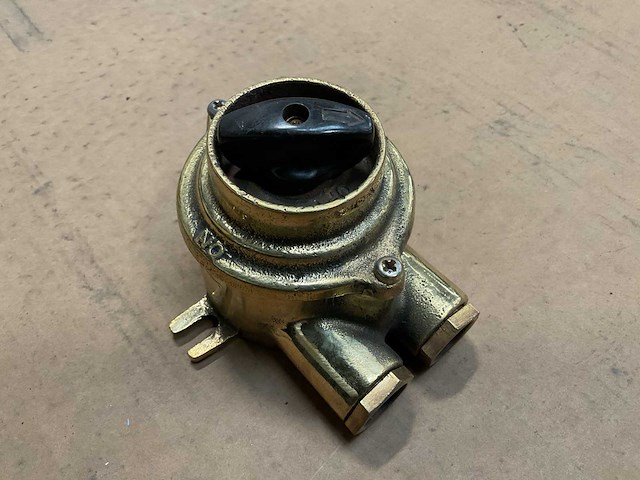 Vintage marine schakelaar - afbeelding 1 van  4