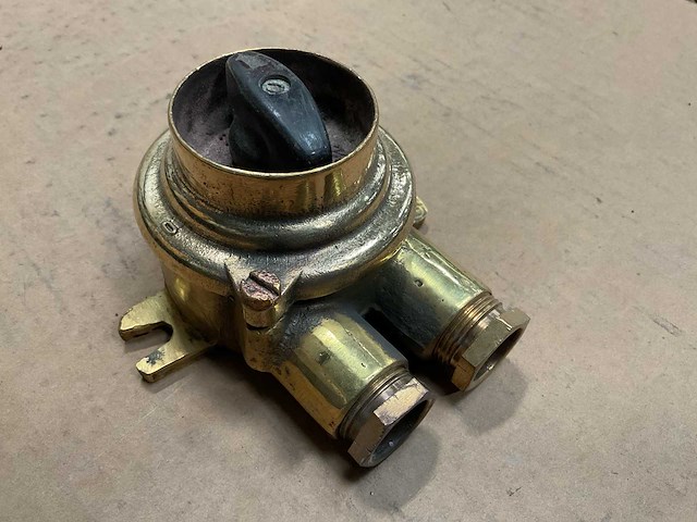 Vintage marine schakelaar - afbeelding 1 van  4