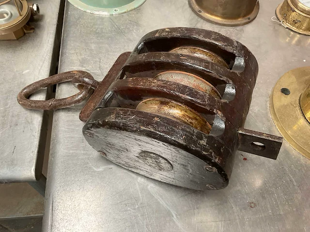 Vintage marine scheepskatrol - afbeelding 2 van  3