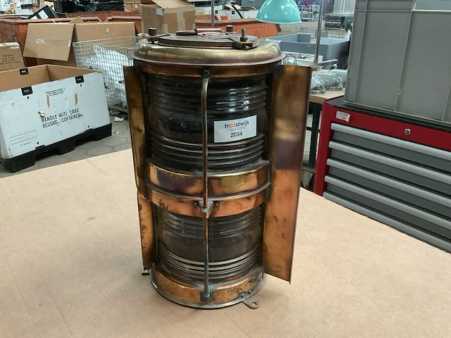 Vintage marine side light - afbeelding 1 van  5