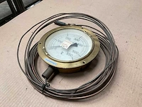 Vintage marine temperatuur meter - afbeelding 2 van  3