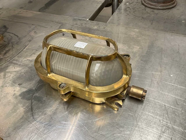 Vintage marine wandlamp - afbeelding 2 van  4