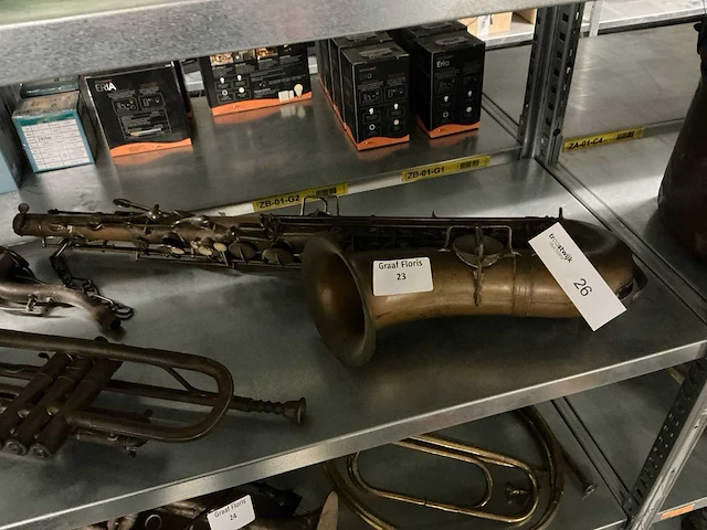 Vintage muziekinstrumenten - afbeelding 3 van  6