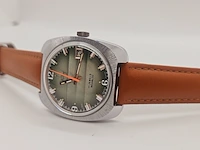 Vintage nilax mechanisch horloge met guilloche wijzerplaat - afbeelding 6 van  7