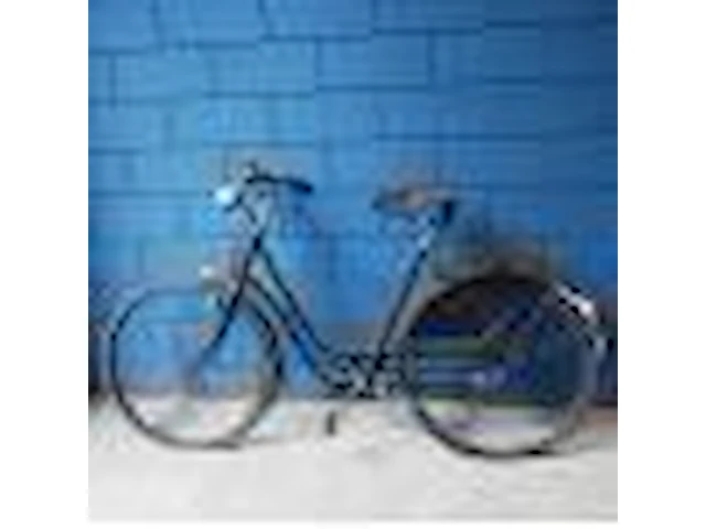 Vintage omafiets merk gazelle model rixe - afbeelding 1 van  5