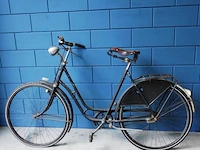 Vintage omafiets merk gazelle model rixe - afbeelding 1 van  5